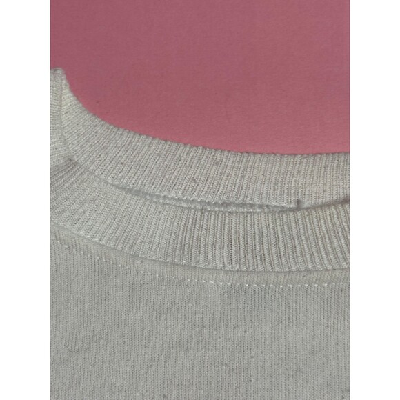 1980s-1990s HANES ACTIVEWEAR. Pullover Sweater W/Ginger Orange CAT Portrait. M-L - Picture 9 of 10